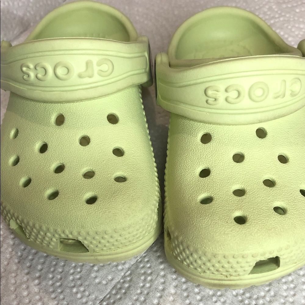 CROCS Kids Sandals - Soft Green